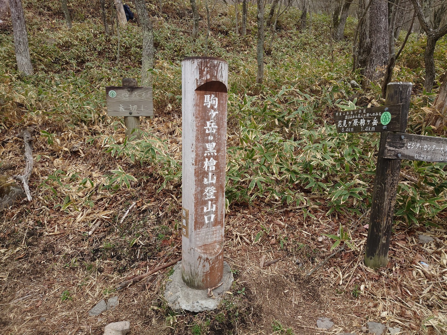 登山口